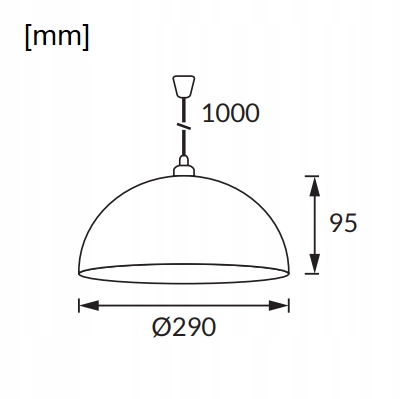 Żyrandol lampa sufitowa wisząca na żarówkę E27 regulacja tworzywo szara 10 Żyrandol lampa sufitowa wisząca na żarówkę E27 regulacja tworzywo szara - obrazek 10
