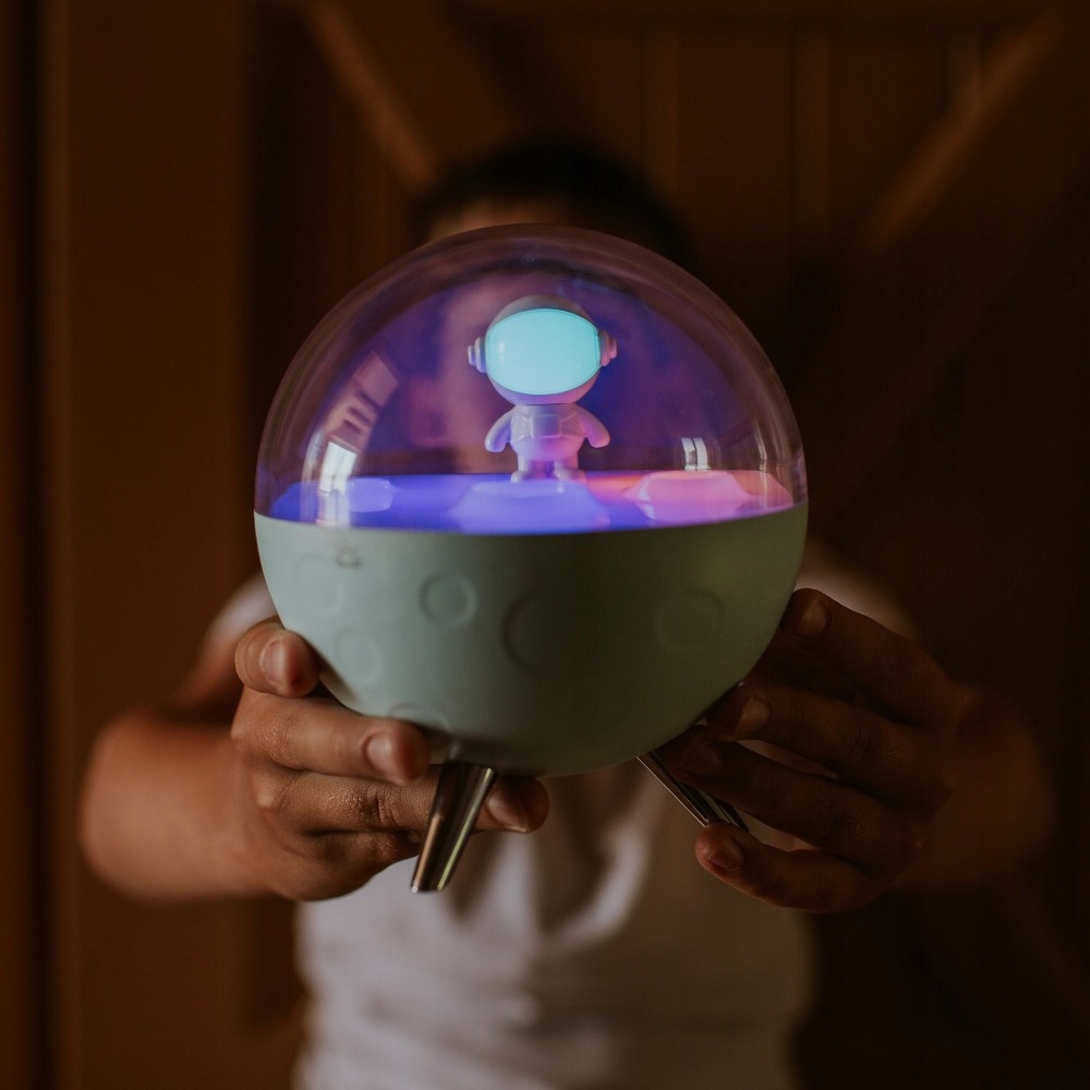 Lampka nocna biurkowa stołowa księżyc RGB kosmos dla dzieci 5 Lampka nocna biurkowa stołowa księżyc RGB kosmos dla dzieci - obrazek 5
