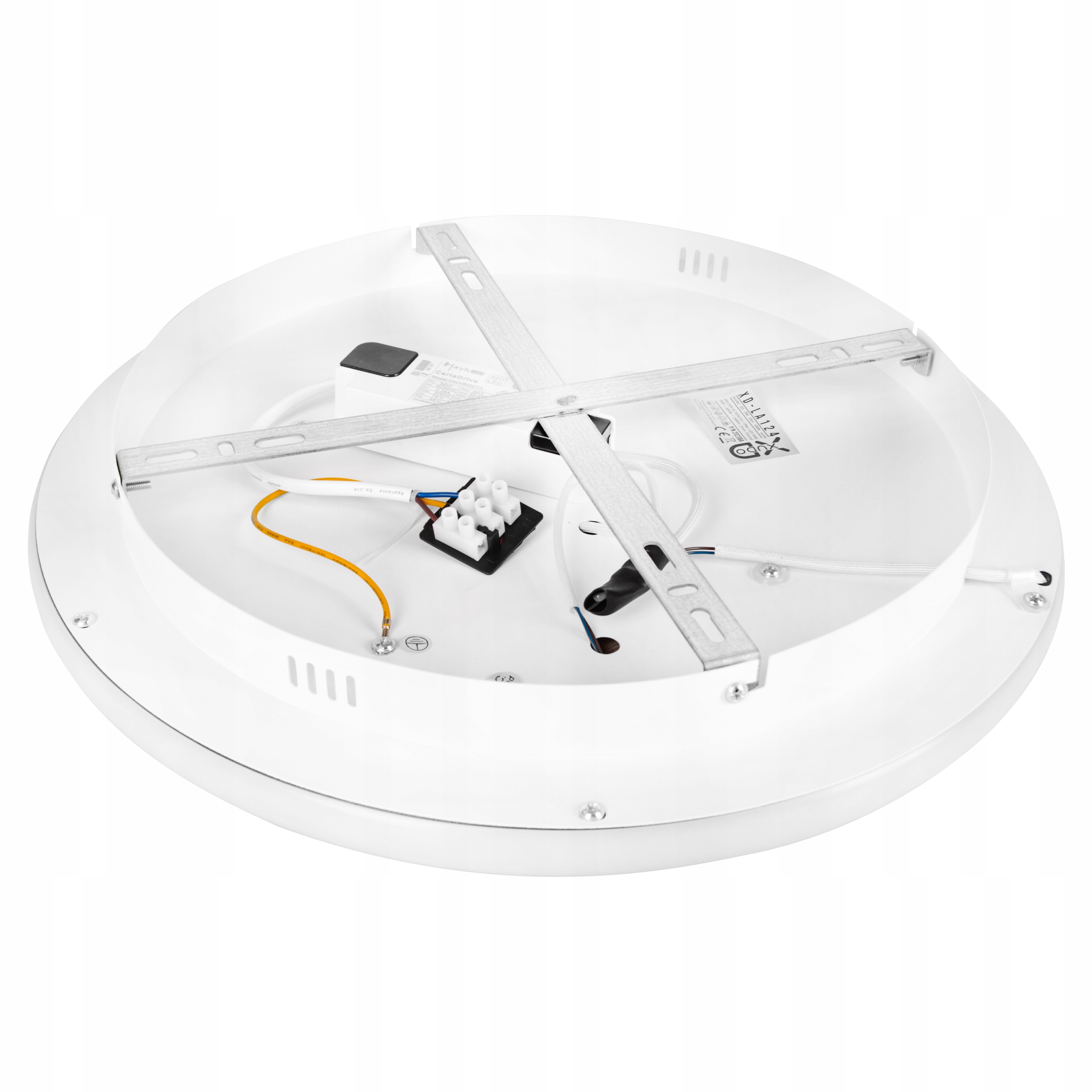 Żyrandol nowoczesny LED lampa sufitowa okragła 29w czarny + imitacja drewna 5 Żyrandol nowoczesny LED lampa sufitowa okragła 29w czarny + imitacja drewna - obrazek 5