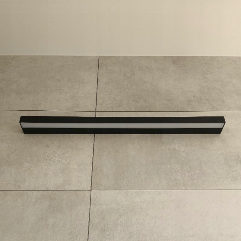 Kinkiet łazienkowy LED 14w nad lustro obraz czarny IP44 60 cm aluminium 9 Kinkiet łazienkowy LED 14w nad lustro obraz czarny IP44 60 cm aluminium - obrazek 9