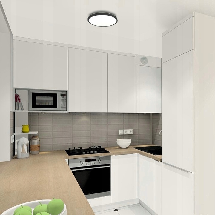 Lampa do łazienki plafon łazienkowy na żarówki LED 2 x E27 IP44 czarny 12 Lampa do łazienki plafon łazienkowy na żarówki LED 2 x E27 IP44 czarny - obrazek 12