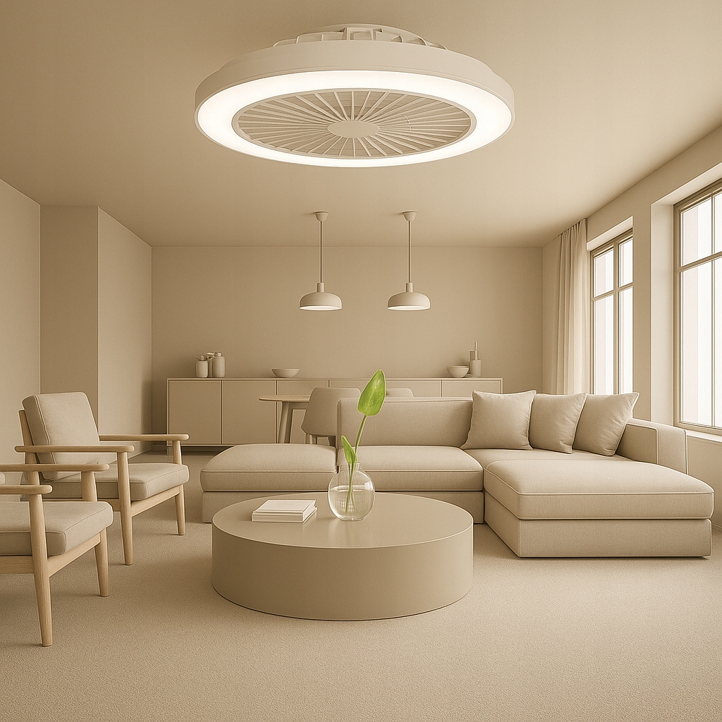 Żyrandol wentylator sufitowy lampa LED 51w CCT pamięć barwy pilot aplikacja 12 Żyrandol wentylator sufitowy lampa LED 51w CCT pamięć barwy pilot aplikacja - obrazek 12