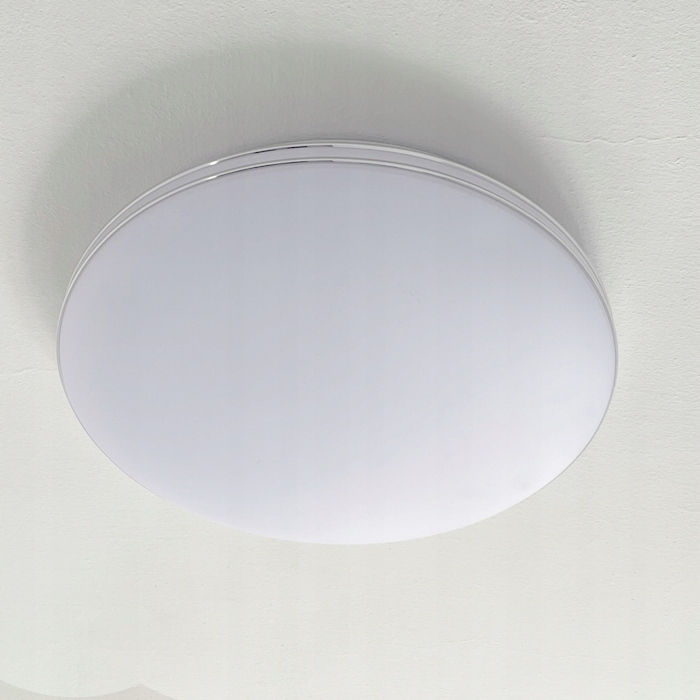 Lampa do łazienki plafon łazienkowy LED 24w IP44 dekoracyjny 2 paski chrom 9 Lampa do łazienki plafon łazienkowy LED 24w IP44 dekoracyjny 2 paski chrom - obrazek 9
