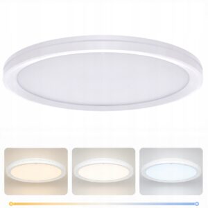 Plafon lampa sufitowa natynkowa LED 24w zmienna barwa światła CCT biała