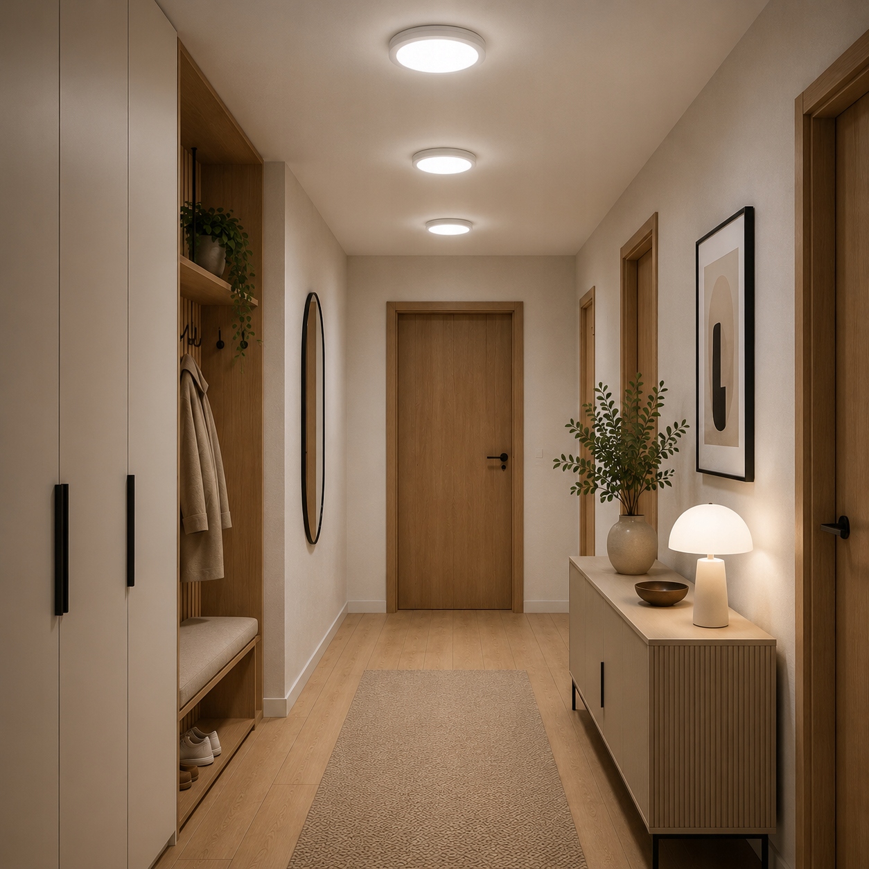 Plafon lampa sufitowa natynkowa LED 18w zmienna barwa światła CCT biała 6 Plafon lampa sufitowa natynkowa LED 18w zmienna barwa światła CCT biała - obrazek 6