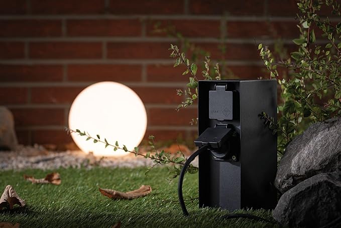 Elektryczny słupek ogrodowy gniazdo elewacyjne zasilanie 230v hermetyczne 15 Elektryczny słupek ogrodowy gniazdo elewacyjne zasilanie 230v hermetyczne - obrazek 15