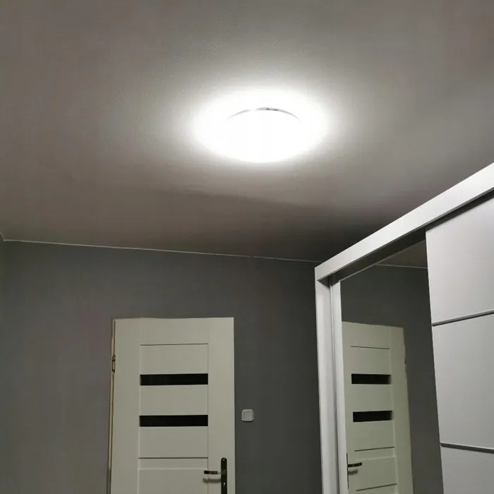 Lampa plafon łazienkowy sufitowy duży LED 48w IP54 kształt diament biały 10 Lampa plafon łazienkowy sufitowy duży LED 48w IP54 kształt diament biały - obrazek 10