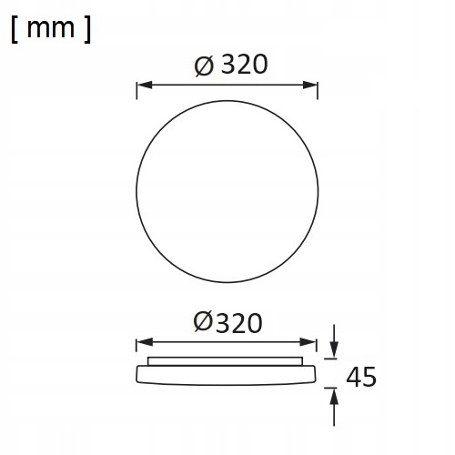 Lampa sufitowa do łazienki plafon natynkowy LED 18w IP44 okrągły 4000k 7 Lampa sufitowa do łazienki plafon natynkowy LED 18w IP44 okrągły 4000k - obrazek 7