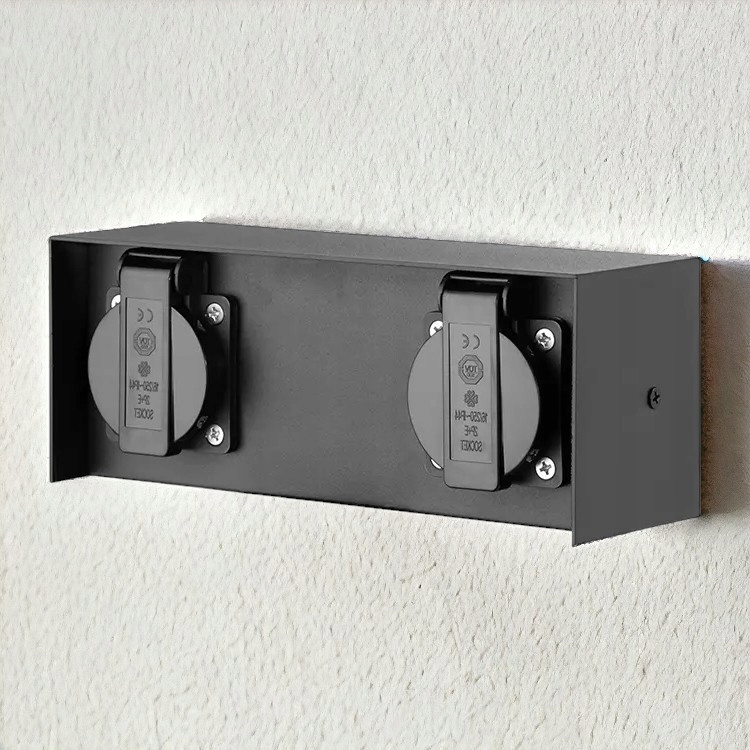 Elektryczny słupek ogrodowy gniazdo elewacyjne zasilanie 230v hermetyczne 12 Elektryczny słupek ogrodowy gniazdo elewacyjne zasilanie 230v hermetyczne - obrazek 12