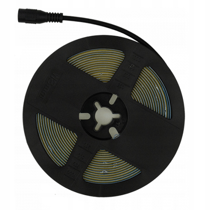 Taśma LED COB 5m 24v zestaw z pilotem i zasilaczem barwa neutralna 4000k 6 Taśma LED COB 5m 24v zestaw z pilotem i zasilaczem barwa neutralna 4000k - obrazek 6