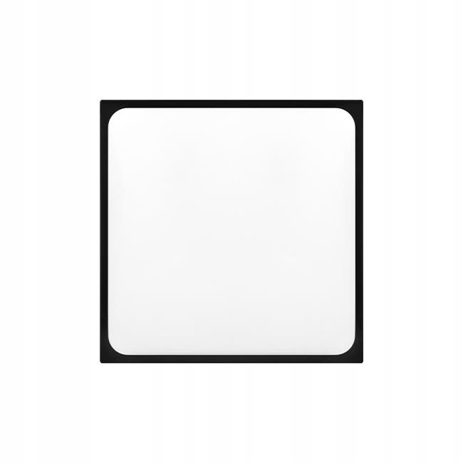 Lampa do łazienki plafon łazienkowy czujnik LED 2 x E27 IP44 kwadrat czarny 8 Lampa do łazienki plafon łazienkowy czujnik LED 2 x E27 IP44 kwadrat czarny - obrazek 8