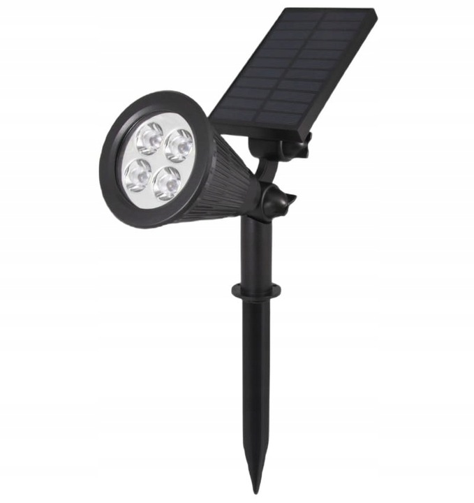 Naświetlacz ogrodowy RGB reflektor lampa solarna LED wbijany szpikulec 12 Naświetlacz ogrodowy RGB reflektor lampa solarna LED wbijany szpikulec - obrazek 12