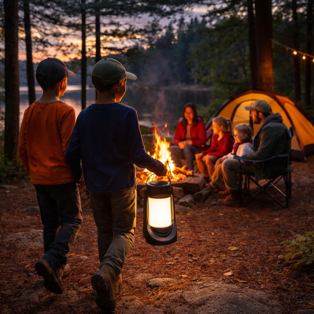 Lampa kempingowa latarka akumlatorowa LED 2,5w survival do namiotu garażu 5 Lampa kempingowa latarka akumlatorowa LED 2,5w survival do namiotu garażu - obrazek 5