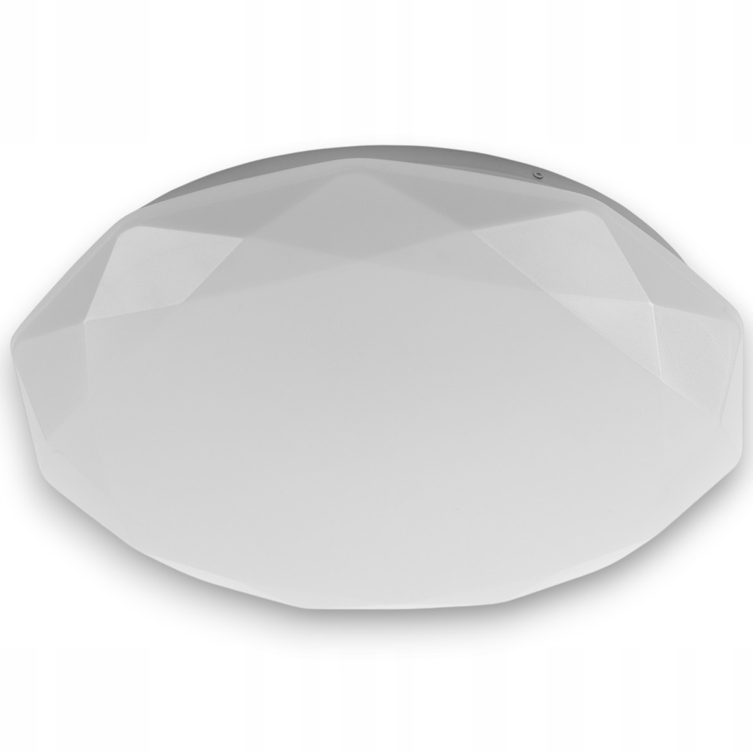 Lampa plafon łazienkowy sufitowy duży LED 48w IP54 kształt diament biały 5 Lampa plafon łazienkowy sufitowy duży LED 48w IP54 kształt diament biały - obrazek 5