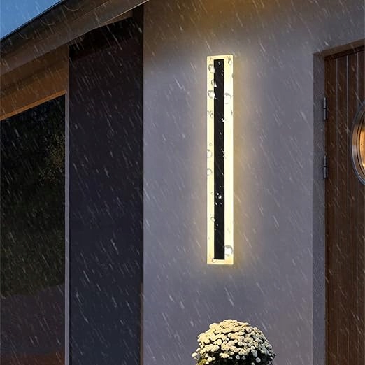 Kinkiet lampa elewacyjna LED oprawa architektoniczna 80cm 24w czarna 7 Kinkiet lampa elewacyjna LED oprawa architektoniczna 80cm 24w czarna - obrazek 7