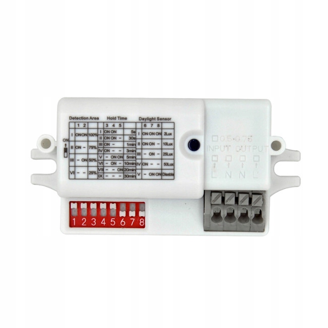 Lampa plafon zewnętrzny z czujnikiem ruchu na taras balkon LED 18w IP54 6 Lampa plafon zewnętrzny z czujnikiem ruchu na taras balkon LED 18w IP54 - obrazek 6