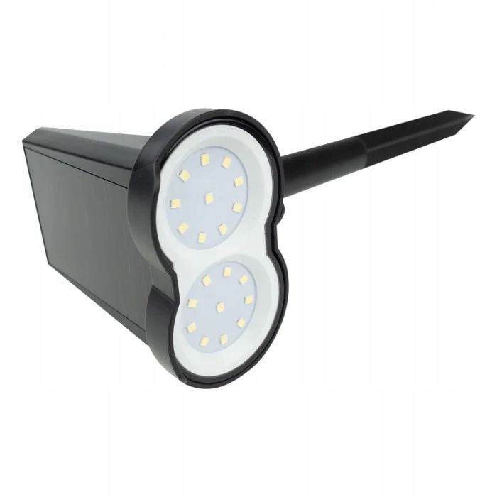 Naświetlacz ogrodowy solarny LED 0,8w reflektor ogrodowy wbijany IP44 9 Naświetlacz ogrodowy solarny LED 0,8w reflektor ogrodowy wbijany IP44 - obrazek 9