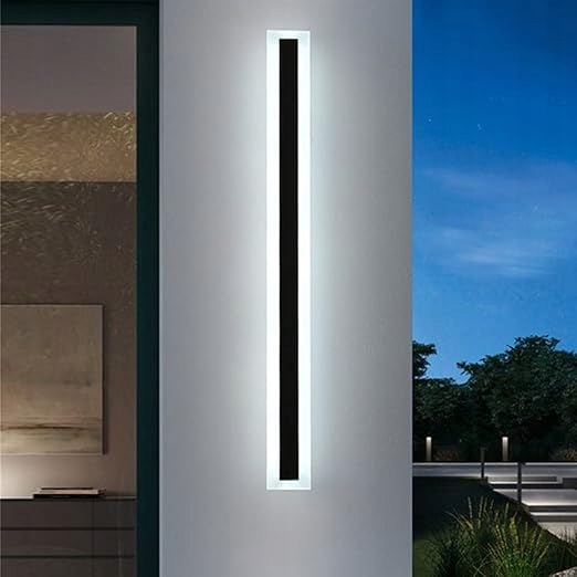 Kinkiet lampa elewacyjna LED oprawa architektoniczna 30cm 9w czarna 10 Kinkiet lampa elewacyjna LED oprawa architektoniczna 30cm 9w czarna - obrazek 10