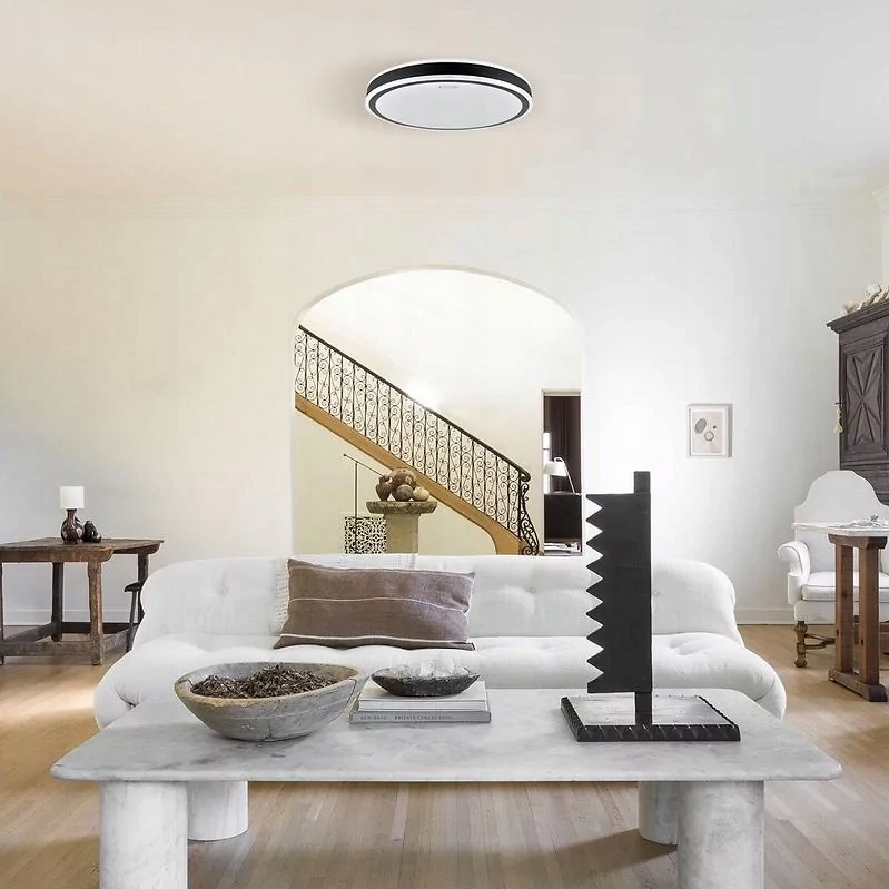 Lampa do łazienki LED 24w plafon łazienkowy dekoracyjny okrągła IP44 8 Lampa do łazienki LED 24w plafon łazienkowy dekoracyjny okrągła IP44 - obrazek 8