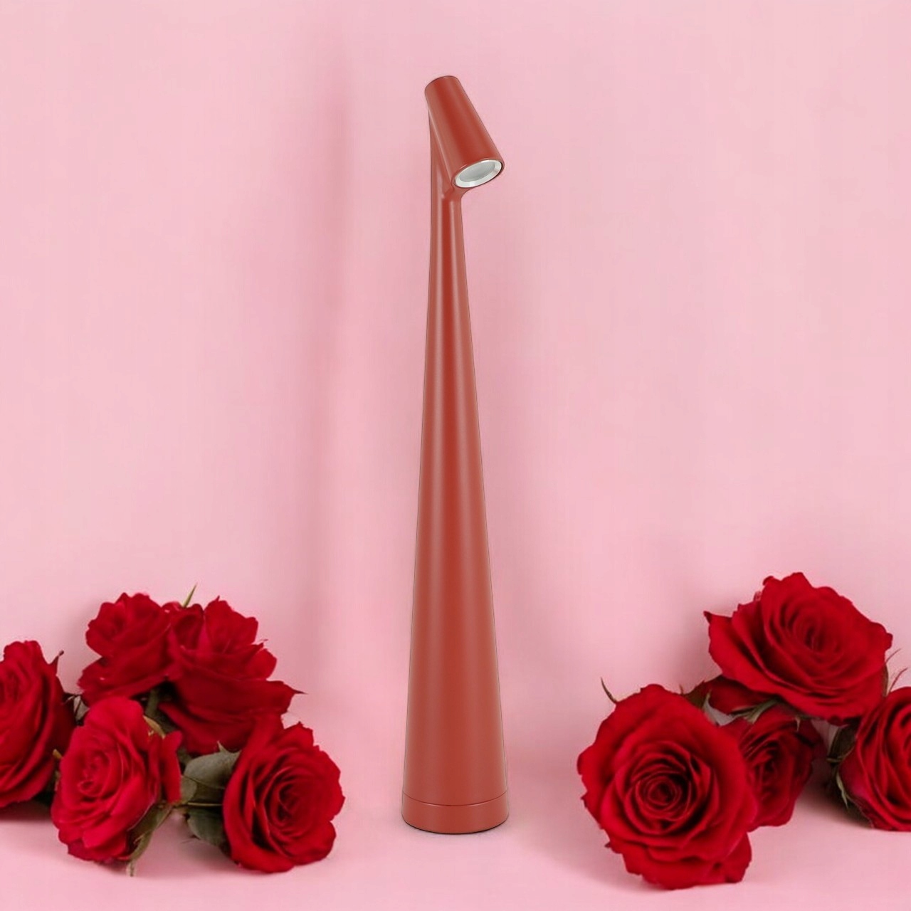 Lampka biurkowa LED 1w CCT lampka stołowa z akumulatorem kabel usb czerwona 9 Lampka biurkowa LED 1w CCT lampka stołowa z akumulatorem kabel usb czerwona - obrazek 9