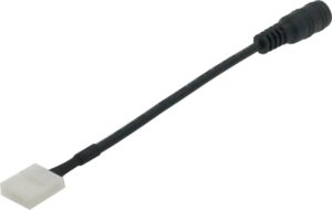 Złączka 10mm/gniazdo DC z przewodem 15cm