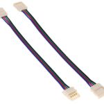 Złączka dwustronna RGB z przewodem