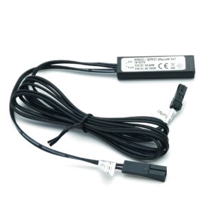 Włącznik uniwersalny czarny  3W1 12V 60W zbiżeniowy