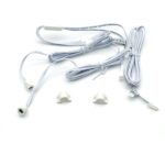 Włącznik sensor podwójny do szaf biały60/100W 12-24V