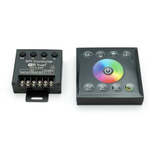 Sterownik LED RGB WiFi TUYACyfrowo-muzyczny pilot RF