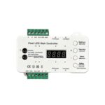 Sterownik schodowy korytarzowy Cyfrowy LED mono/RGB 12-24V Czujnik zmierzchu i 2xPIR