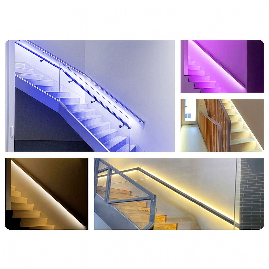 Sterownik schodowy korytarzowy Cyfrowy LED mono/RGB 12-24V Czujnik zmierzchu i 2xPIR 8 Sterownik schodowy korytarzowy Cyfrowy LED mono/RGB 12-24V Czujnik zmierzchu i 2xPIR - obrazek 8