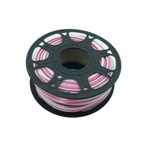 Neon frez 6 mm silikonowa osłona dotaśmy LED różowa