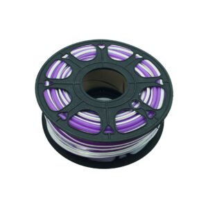 Neon frez 6 mm silikonowa osłona do taśmy LED fioletowa