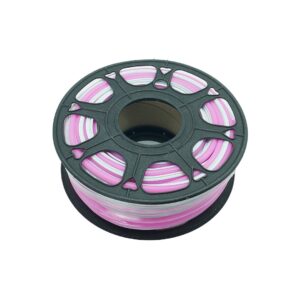 Neon frez 6 mm silikonowa osłona dotaśmy LED jasnoróżowa