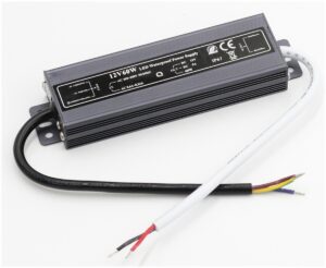 Komp. zasilania wodoodp IP67 5A 60W SLIM12V DC