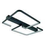 Plafon LED Salem 48W Czarny 4000K