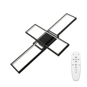 Plafon LED Artesia 92W czarny CCT pilot