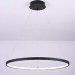 Lampa wisząca LED PEORIA 36W czarny4000K