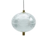 Lampa wisząca LED AMERILLA 15cm złoto szczotkowane 15W 4000K