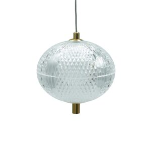 Lampa wisząca LED AMERILLA 15cm złoto szczotkowane 15W 4000K