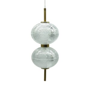 Lampa wisząca LED AMERILLA 39cm złoto szczotkowane  30W 4000K