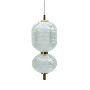Lampa wisząca LED AMERILLA II złotoszczotkowane 30W 4000K