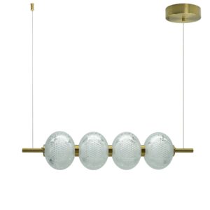 Lampa wisząca LED AMERILLA złoto szczotkowane  60W 4000K