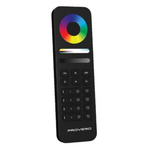 Pilot Mono/CCT/RGB/RGBW/RGBCCT czarny PROVERO