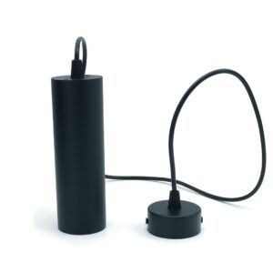 Tuba wisząca czarna CIRCUS SLIM 170x55