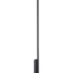 Kinkiet ścienny LUNA CCT IP54 18W 120 cm czarny