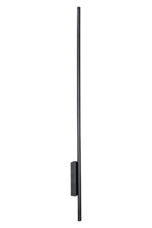 Kinkiet ścienny LUNA CCT IP54 18W 120 cm czarny