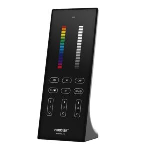 Pilot pionowy RGB+CCT RF 3 strefy czarny