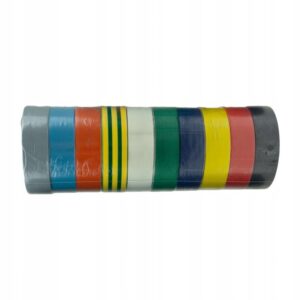 Taśma izolacyjna izolacja pvc 20m x 19mm mix kolorów losowy