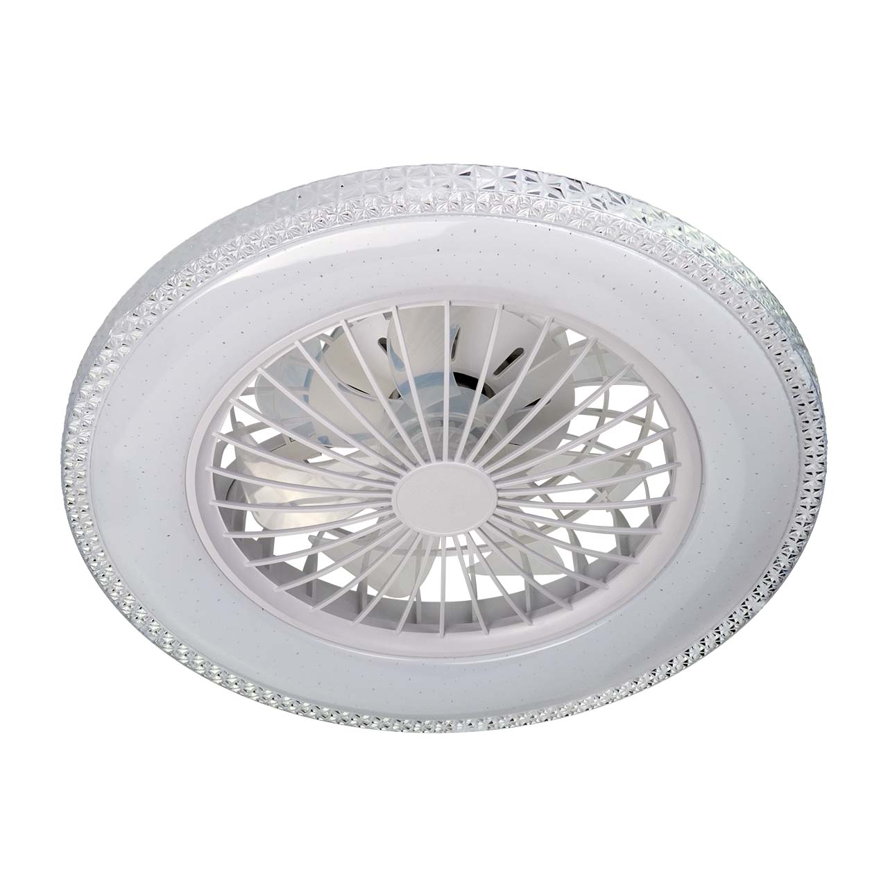 Wentylator wiatrak sufitowy lampa LED 63w CCT pamięć barwy + pilot 48cm 2 Wentylator wiatrak sufitowy lampa LED 63w CCT pamięć barwy + pilot 48cm - obrazek 2